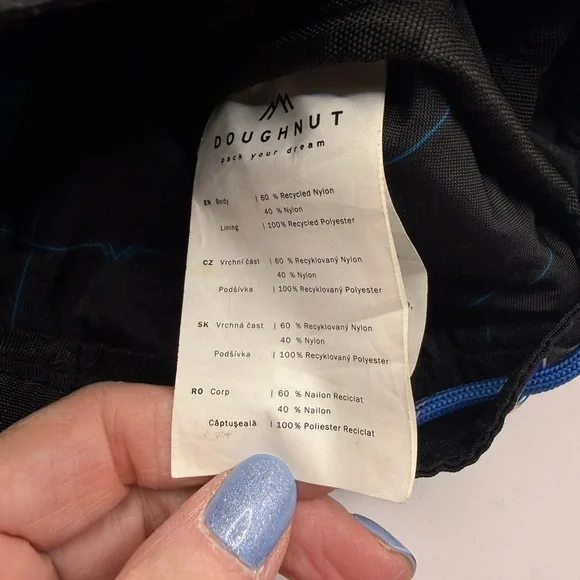 Doughnut Pyramid Tiny Gamescape Series Backpack, Black, EUC! - Picture 16 of 16